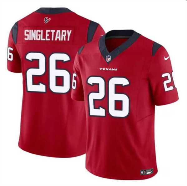 Men & Women & Youth Houston Texans #26 Devin Singletary Red 2023 F.U.S.E. Vapor Untouchable Limited Jersey->houston texans->NFL Jersey